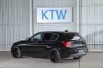 BMW 116i Black by KTW Tuning 2014 года